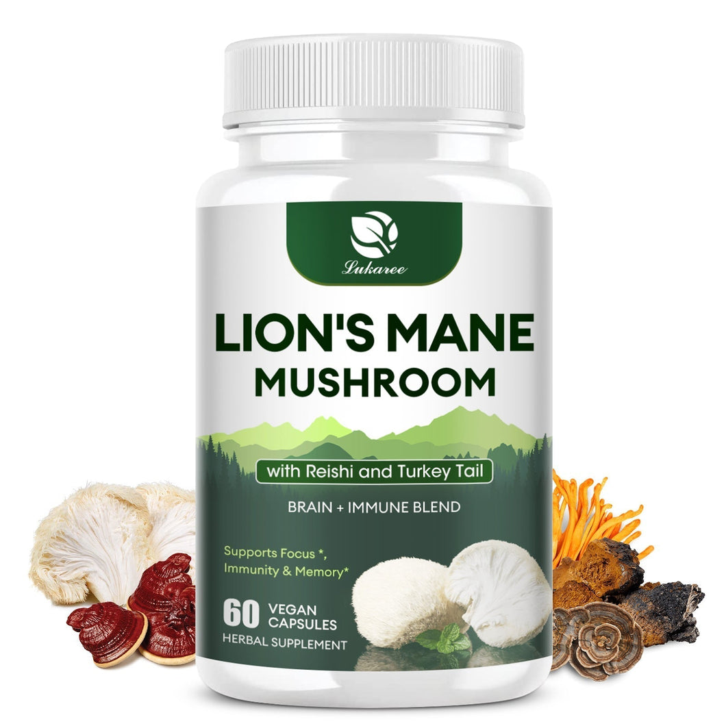 Lion's Mane Mushroom Capsules